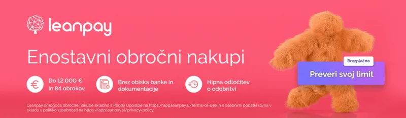 Leanpay - Enostavni obročni nakupi v LIP BLED