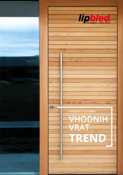 Posebna ponudba vhodnih vrat TREND